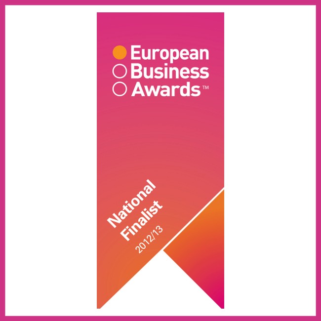 2013 European Business Awards - National Finalist