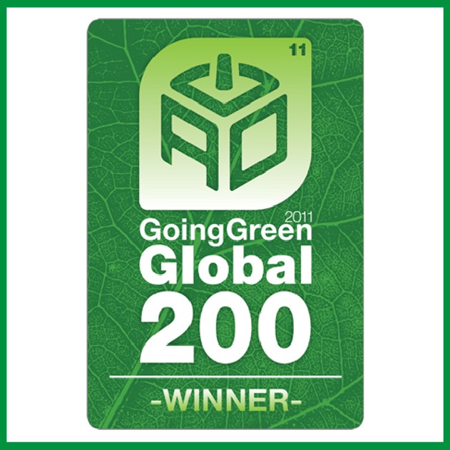 Going Green - Global 200 Winner 2011