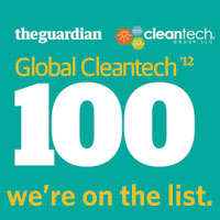 The Guardian and Cleantech - Global Cleantech 100 in 2012