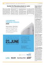 Epuramat und Black Opal schließen Vereinbarung - Luxemburger Wort, Samstag 18. Juni 2011