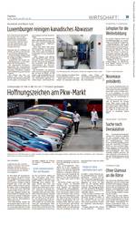 Luxemburger reinigen kanadisches Abwasser - Tageblatt, Samstag 18. Juni 2011